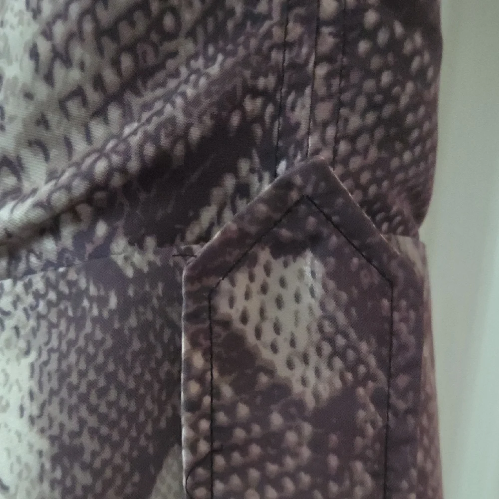 INC International Concepts Snake Print Trench Coat - Picture 7 of 11